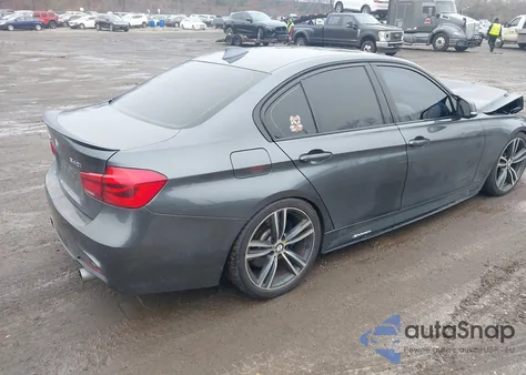 2016 BMW 340I xDrive из США, поврежденный, VIN WBA8B7C56GK368840